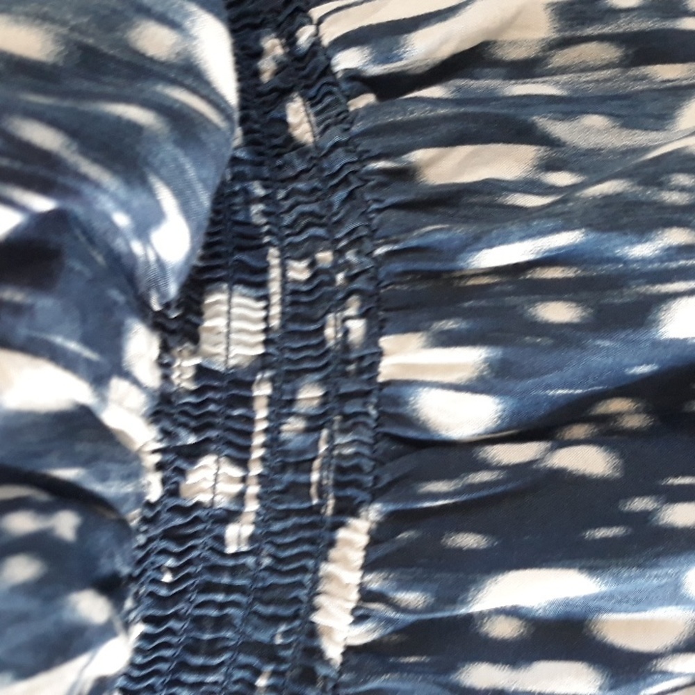 DKNY Jeans/ Blue / White/ Print/ Dress / Summer Dress/ Size M - Picture 9 of 12